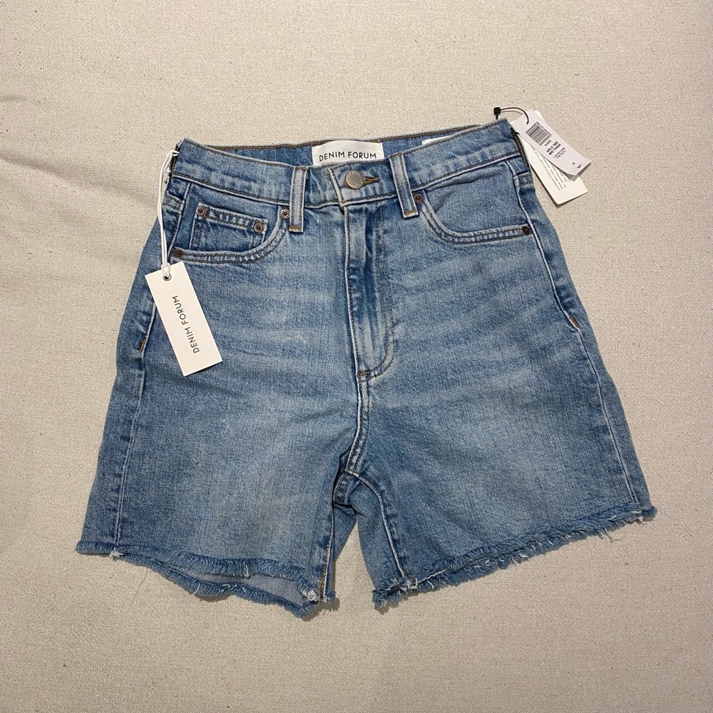 Aritzia Denim Forum 50’s Arlo Mid Thigh Jean Short